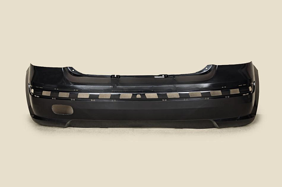 Бампер задний под фонарь Hyundai Getz 2002-2005 (Тайвань)