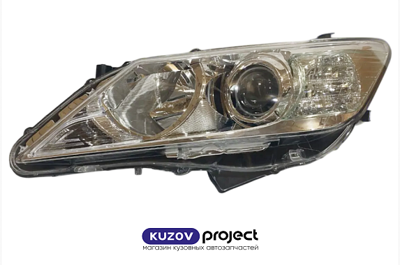 Фара левая под ксенон с электрическим корректором Toyota Camry 50 2011-2014 (DEPO / Тайвань)