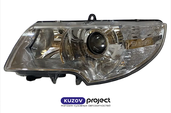 Фара левая Skoda Superb 2008-2013 (Китай)
