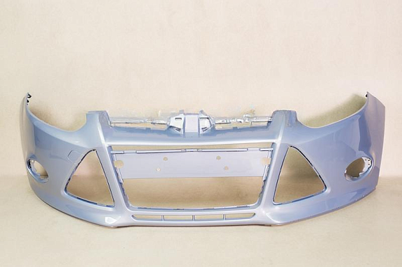 Бампер передний Ford Focus III 2010-2015 Россия Dark Micastone (Темная слюда металлик) BNXE